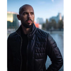 Cobra Andrew Tate Leather Puffer Jacket